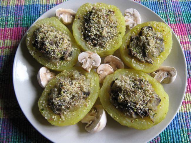 Ricetta Patate Farcite Alle Mandorle – Contorno