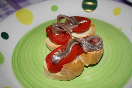 Ricetta Bruschetta Alle Acciughe – Antipasto
