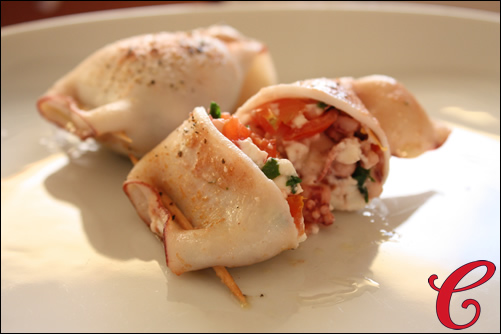 Ricetta Calamari Ripieni Alla Greca – Pesce
