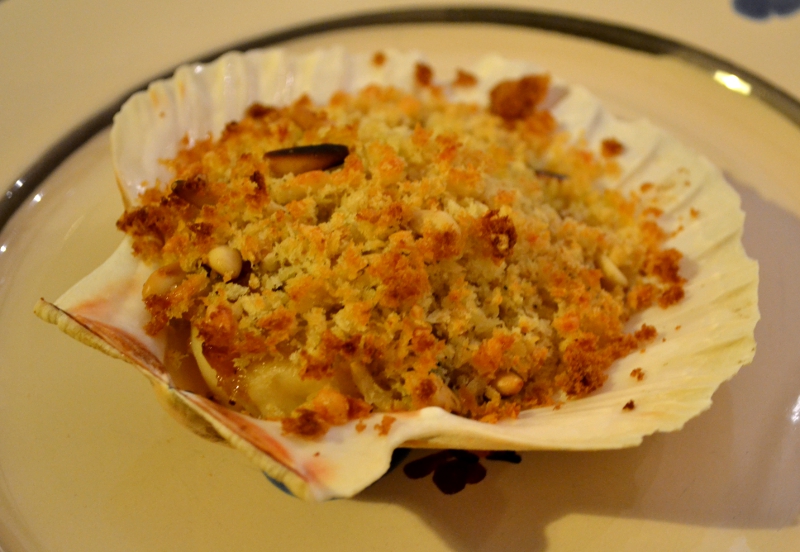 capesante gratinate