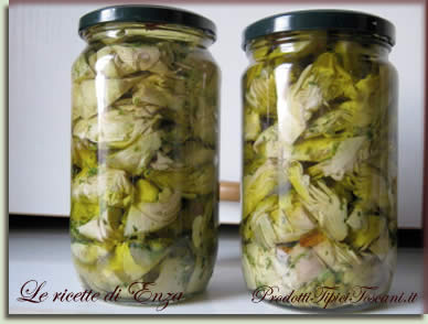 Ricetta Carciofini Sott’olio (3) – Antipasto