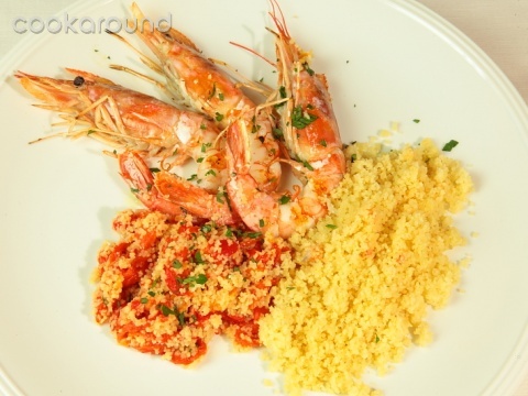 Ricetta Couscous Con Gamberi Nei Peperoni – Primo