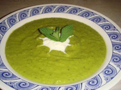 Ricetta Minestra Di Piselli (4) – Primo