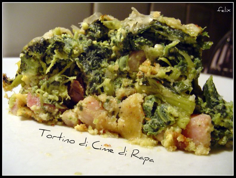 Ricetta Tortiera Di Cime Di Rapa – Contorno