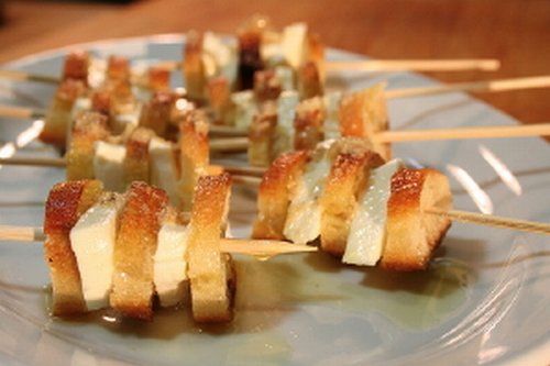 Ricetta Spiedini Di Emmenthal E Cipolle – Antipasto