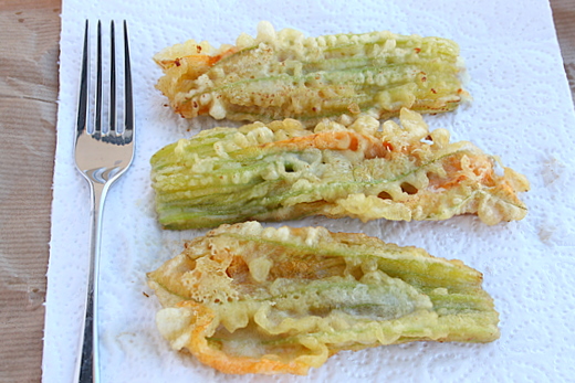 Ricetta Fiori Di Zucca Fritti (5) – Antipasto