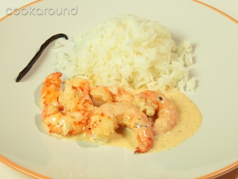 Ricetta Gamberetti Al Cocco – Pesce