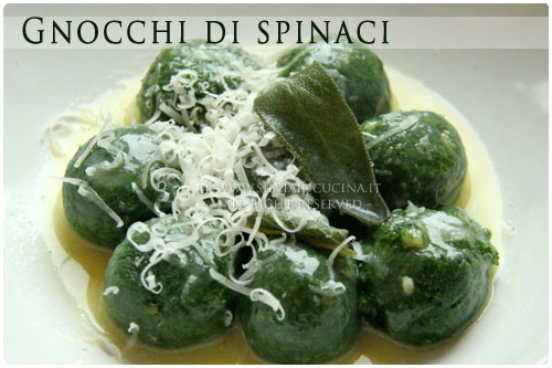 Ricetta Gnocchi Di Spinaci – Primo