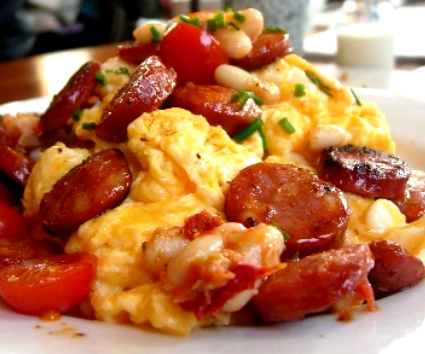 Ricetta Huevos Revueltos Con Chorizo – Contorno
