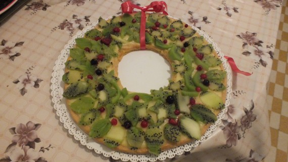Ricetta Corona Alla Frutta – Dessert