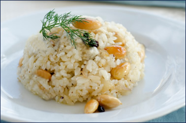 Ricetta Riso Alle Mandorle – Primo