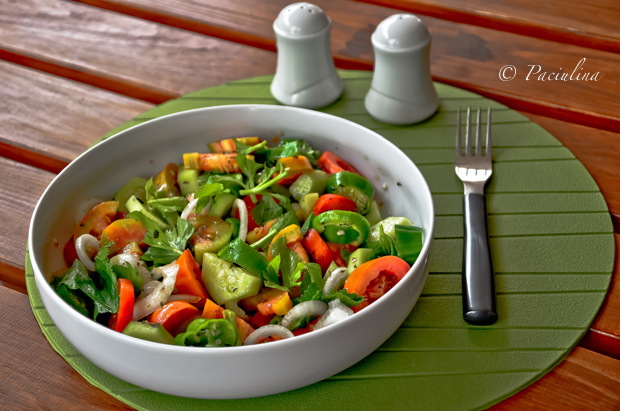 Ricetta Insalata Di Pomodori E Cetrioli – Contorno