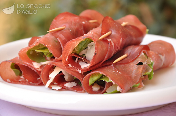 Ricetta Involtini Di Manzo Con Bresaola – Carne