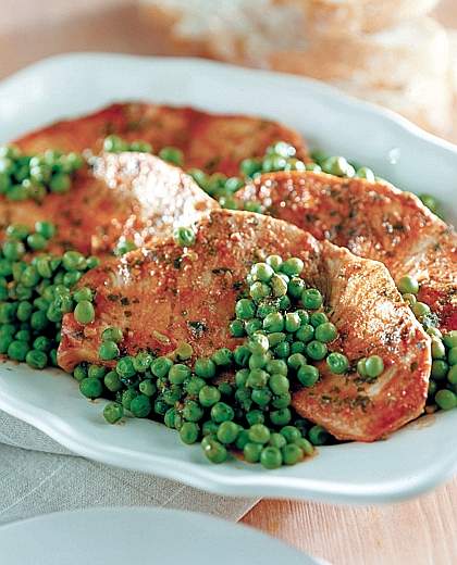 Ricetta Palombo Con Piselli – Pesce