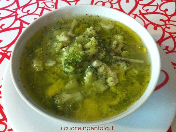 Ricetta Minestra Di Riso Coi Broccoli – Primo