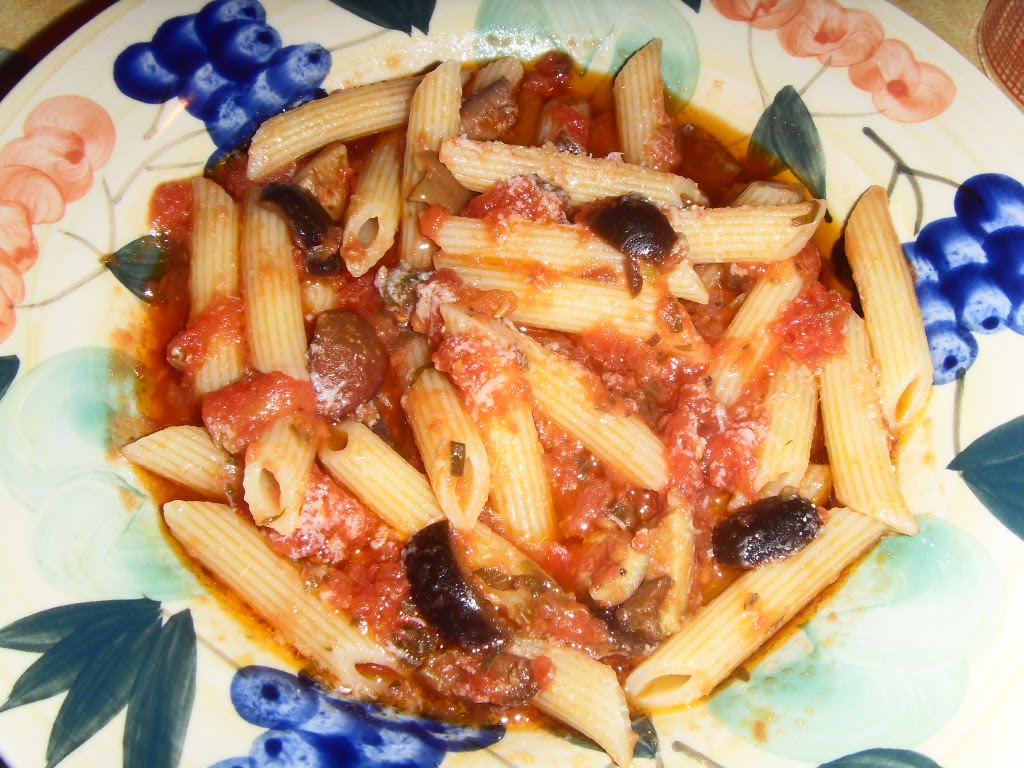 Ricetta Penne Alle Olive – Primo