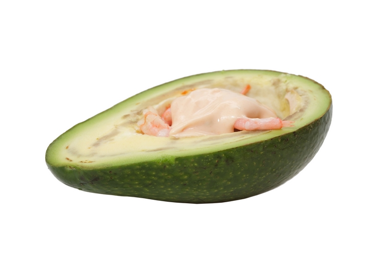 Ricetta Avocado Fantasia Con Gamberetti – Antipasto