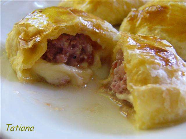 Ricetta Salsicce In Pasta Sfoglia – Carne