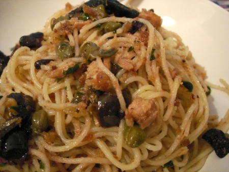 Ricetta Spaghetti Alle Olive Nere E Limone – Primo
