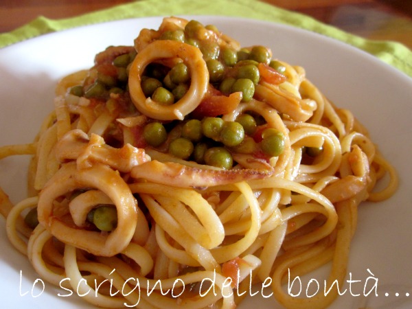 Ricetta Orecchiette Ai Calamari – Primo