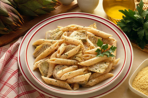 Ricetta Penne Ai Carciofi (3) – Primo
