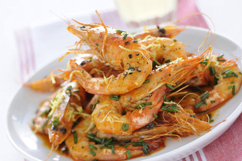 Ricetta Scampi Saltati – Pesce