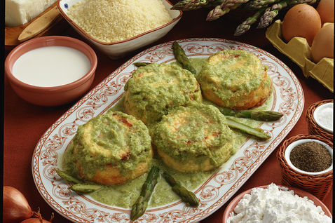 Ricetta Timballini Di Asparagi – Antipasto