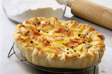 Ricetta Tortino Al Salmone – Antipasto