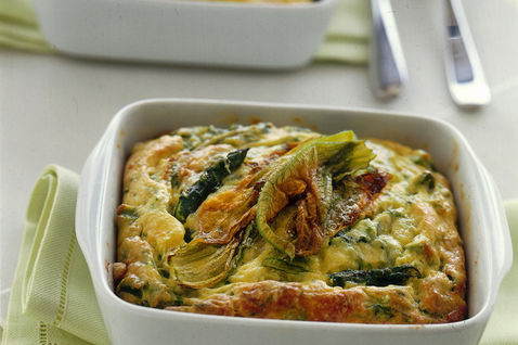 Ricetta Fiori Di Zucca Al Gratin – Contorno