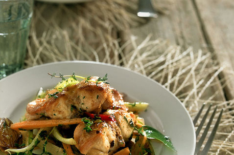 Ricetta Coniglio Con Aromi – Carne