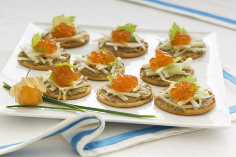 Ricetta Crostini Con La Bottarga (3) – Antipasto