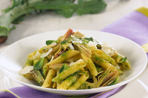 Ricetta Pasta Carciofi E Menta – Primo