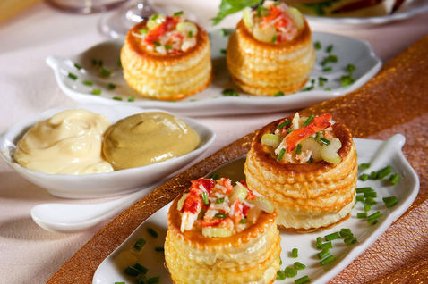 Ricetta Vol-au-vent Al Granchio – Antipasto