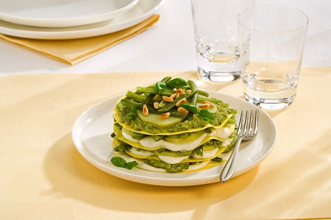Ricetta Lasagne Al Basilico – Primo