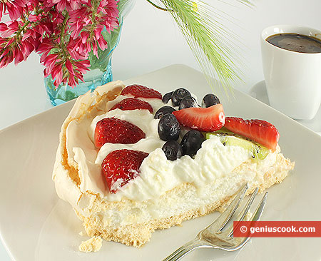 Ricetta Meringa Pavlova – Dessert