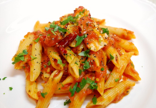 Ricetta Penne All’arrabbiata (2) – Primo