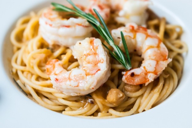 Ricetta Trenette Gamberi E Ceci – Primo