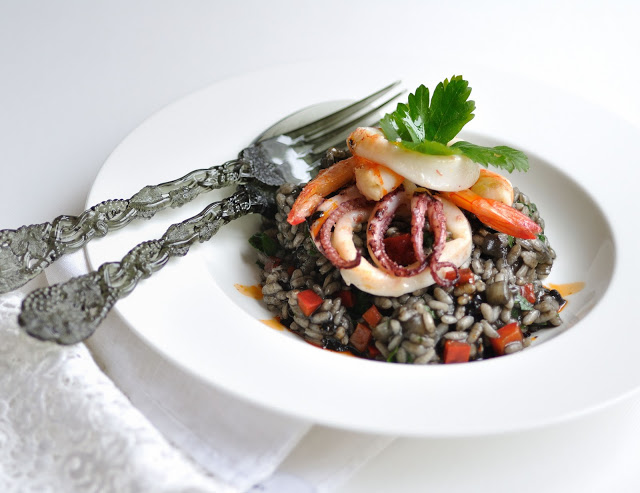 Ricetta Risotto Nero – Primo