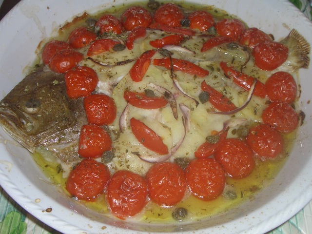 Ricetta Rombo Al Forno (5) – Pesce