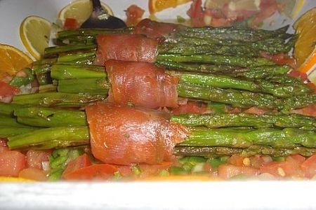 Ricetta Salmone Con Asparagi – Antipasto