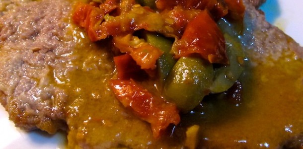 Ricetta Fesa Di Vitello Alle Olive – Carne