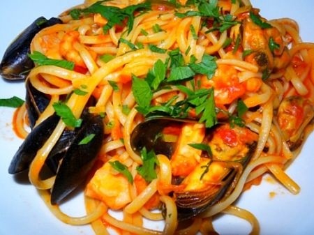 Ricetta Bavette Allo Scoglio – Primo
