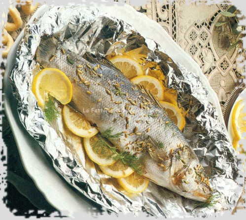 Ricetta Spigola Al Sale – Pesce