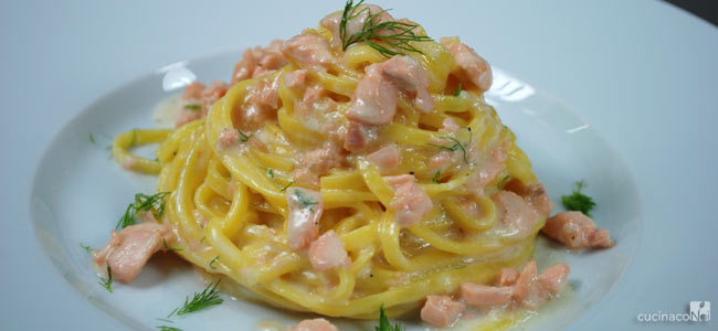 Ricetta Tagliolini Al Salmone E Broccoletti – Primo