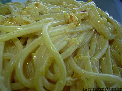 Ricetta Vermicelli In Salsa Di Zafferano – Primo