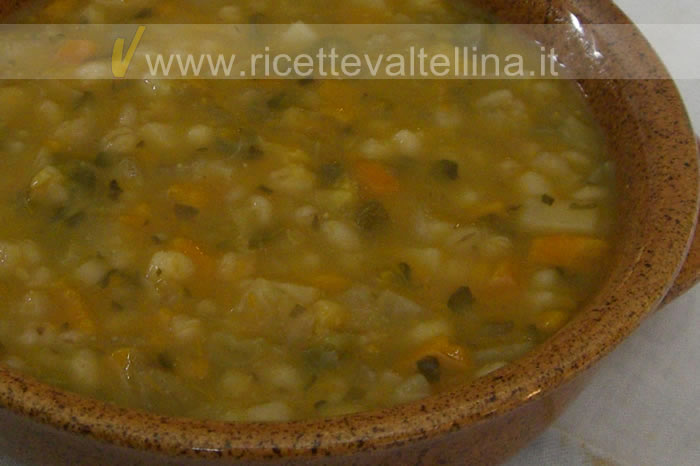 Ricetta Zuppa Valtellinese – Primo