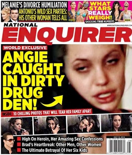 Angelina Jolie e lo scandalo droga