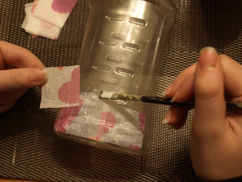 blog decoupage vasemama muffins bananaheart pencil holder 0062