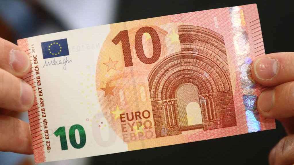 Dieci euro: nuova banconota