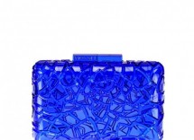 clutch a scrigno blu elettrico